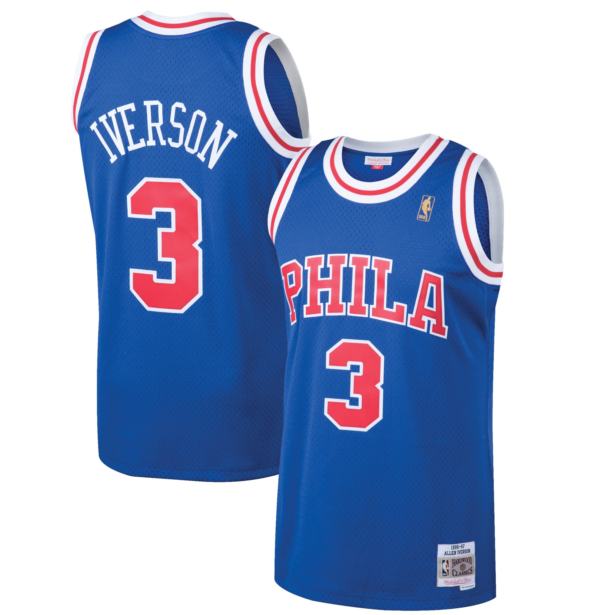 allen iverson philadelphia 76ers mitchell 26amp ness 199697 hardwood classics swingman jersey royal 7401 bllor.jpg
