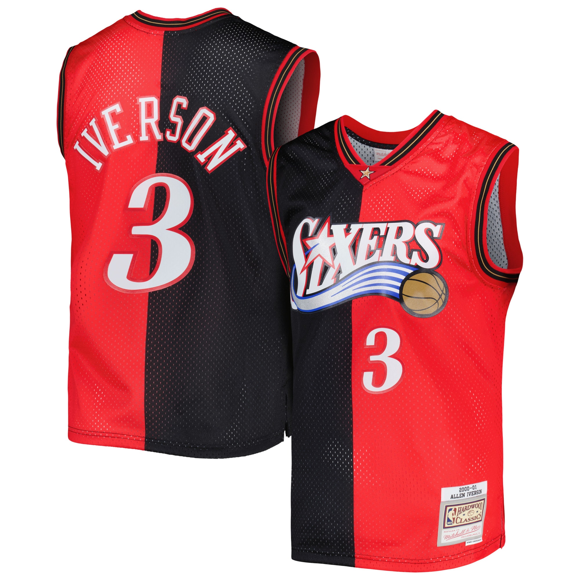 allen iverson philadelphia 76ers mitchell 26amp ness hardwood classics 200001 split swingman jersey blackred 5777 rvvuu.jpg