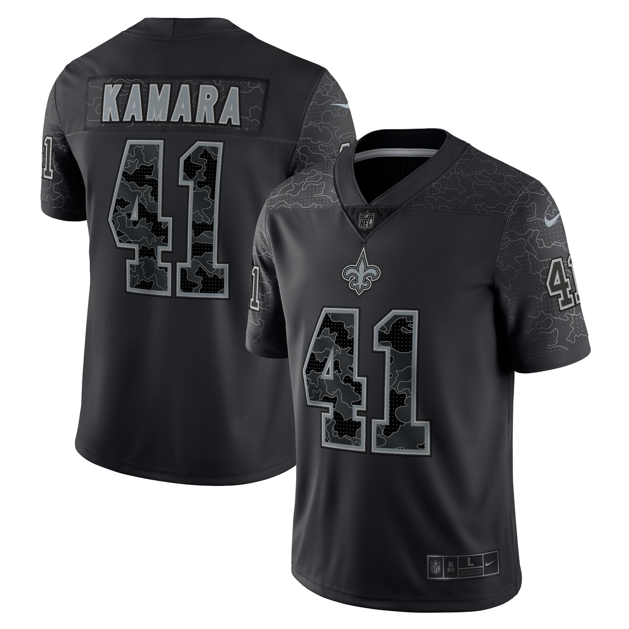 alvin kamara new orleans saints nike rflctv limited jersey black 4444 pgvja.jpg
