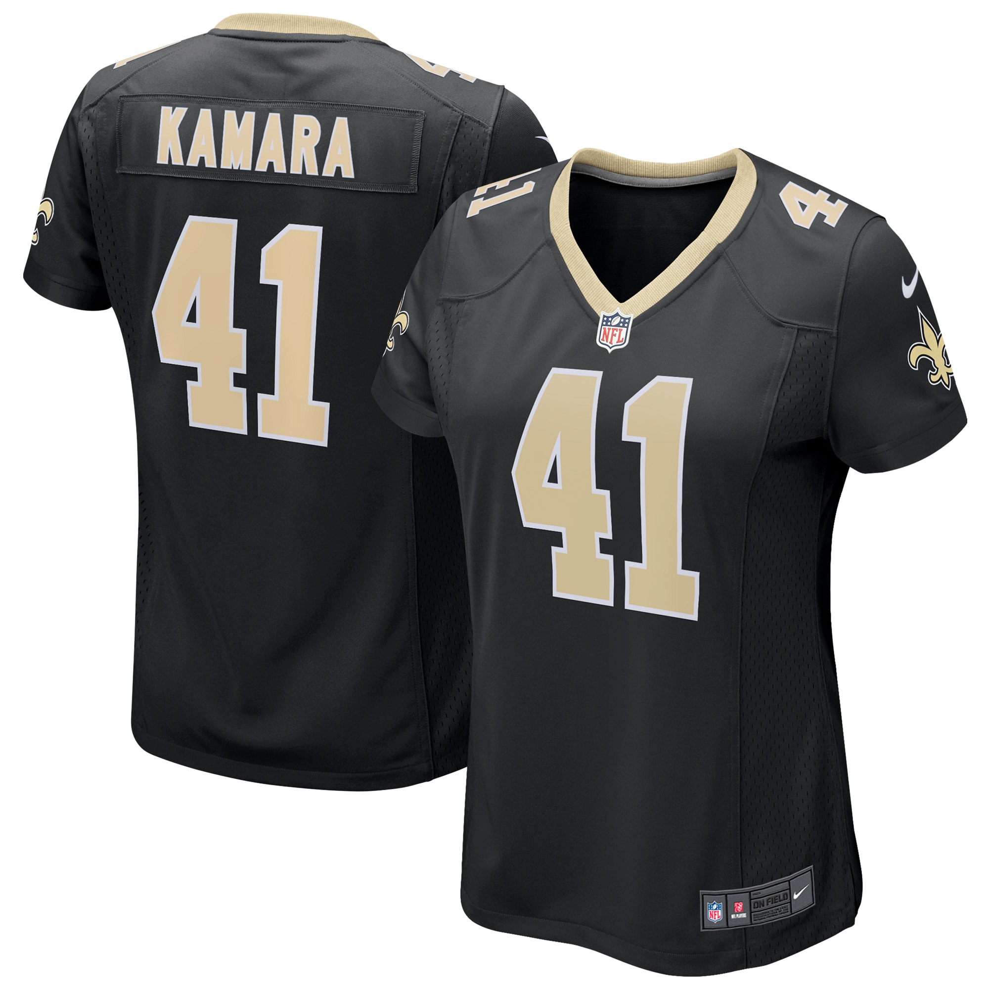 alvin kamara new orleans saints nike womens game jersey black 6404 s2ejq.jpg