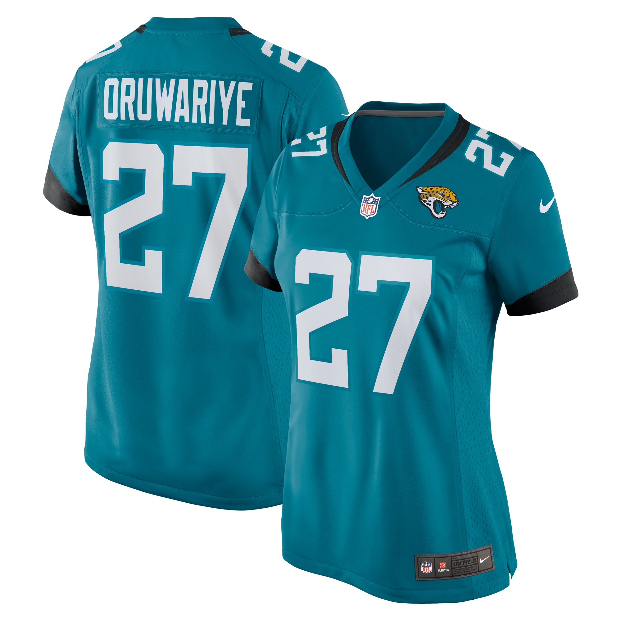 amani oruwariye jacksonville jaguars nike womens game jersey teal 6185 p4dva.jpg