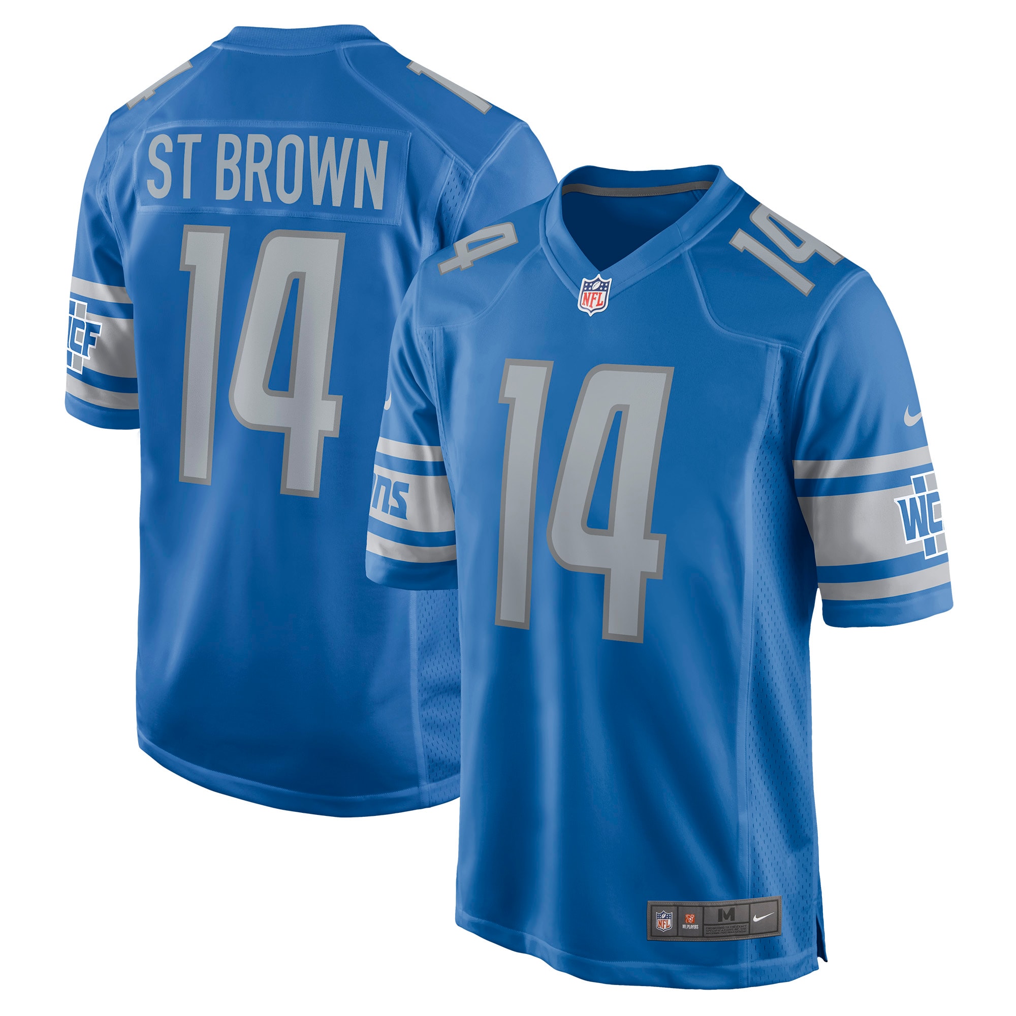 amon ra st. brown detroit lions nike game player jersey blue 8793 2j8di.jpg