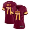 andrew wylie washington commanders nike womens game player jersey burgundy 8072 ccjzs.jpg