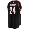 anfernee simons portland trail blazers fanatics fast break replica jersey black icon edition 3277 nryol.jpg