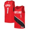 anfernee simons portland trail blazers jordan brand swingman player jersey statement edition red 1309 wqius.jpg