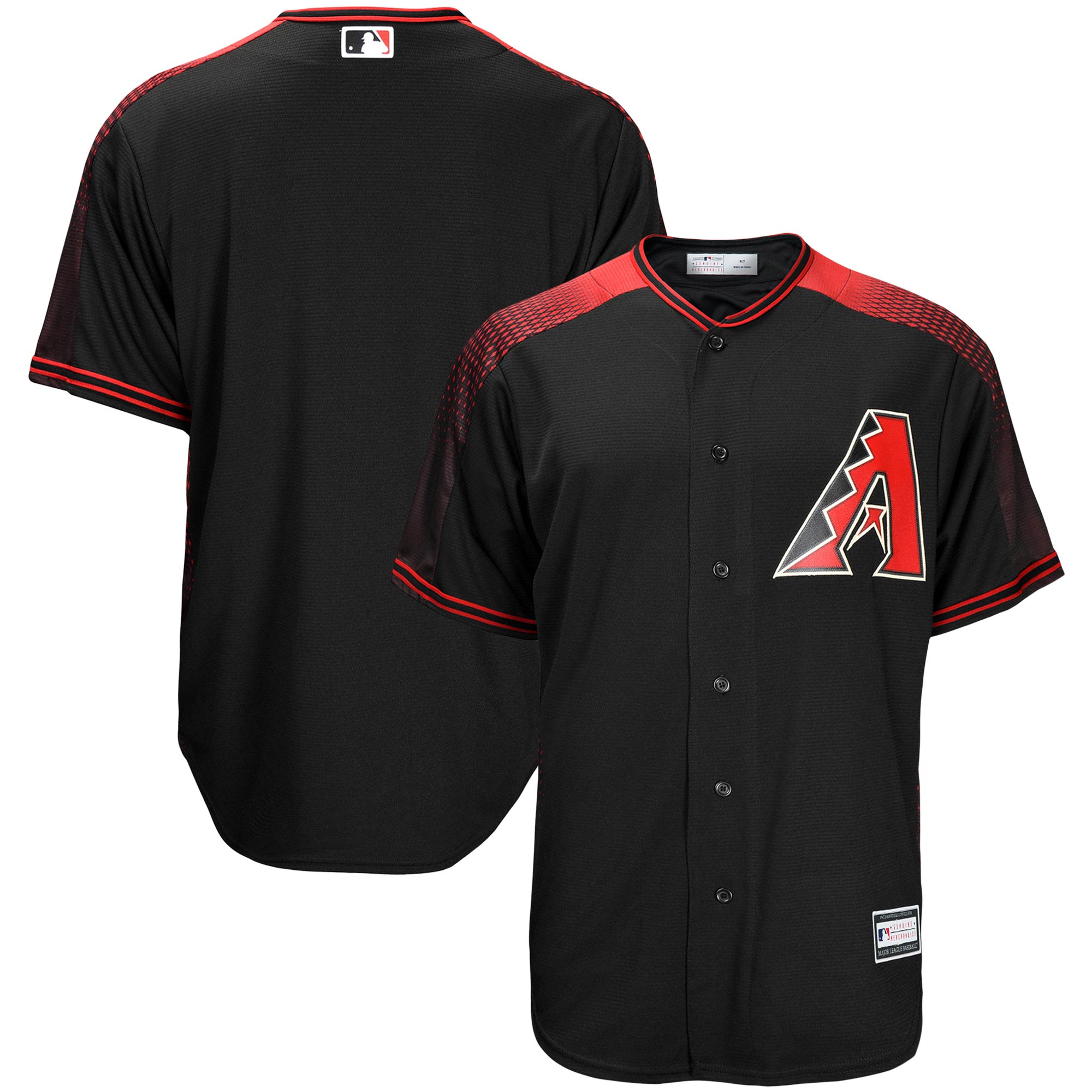 arizona diamondbacks big 26amp tall replica team jersey black 7838 b5poq.jpg