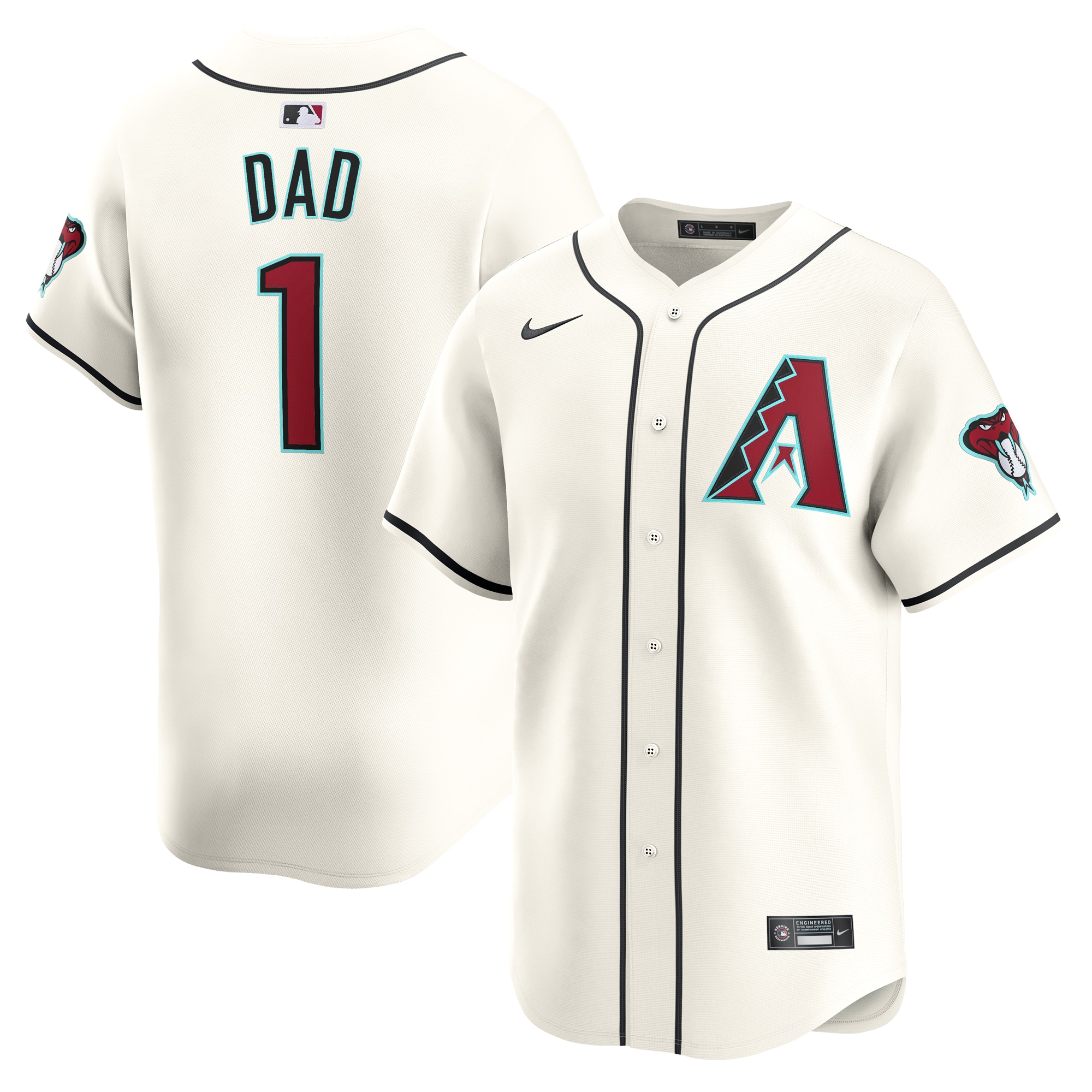 arizona diamondbacks nike 231 dad home limited jersey white 4326 z4l5z.jpg