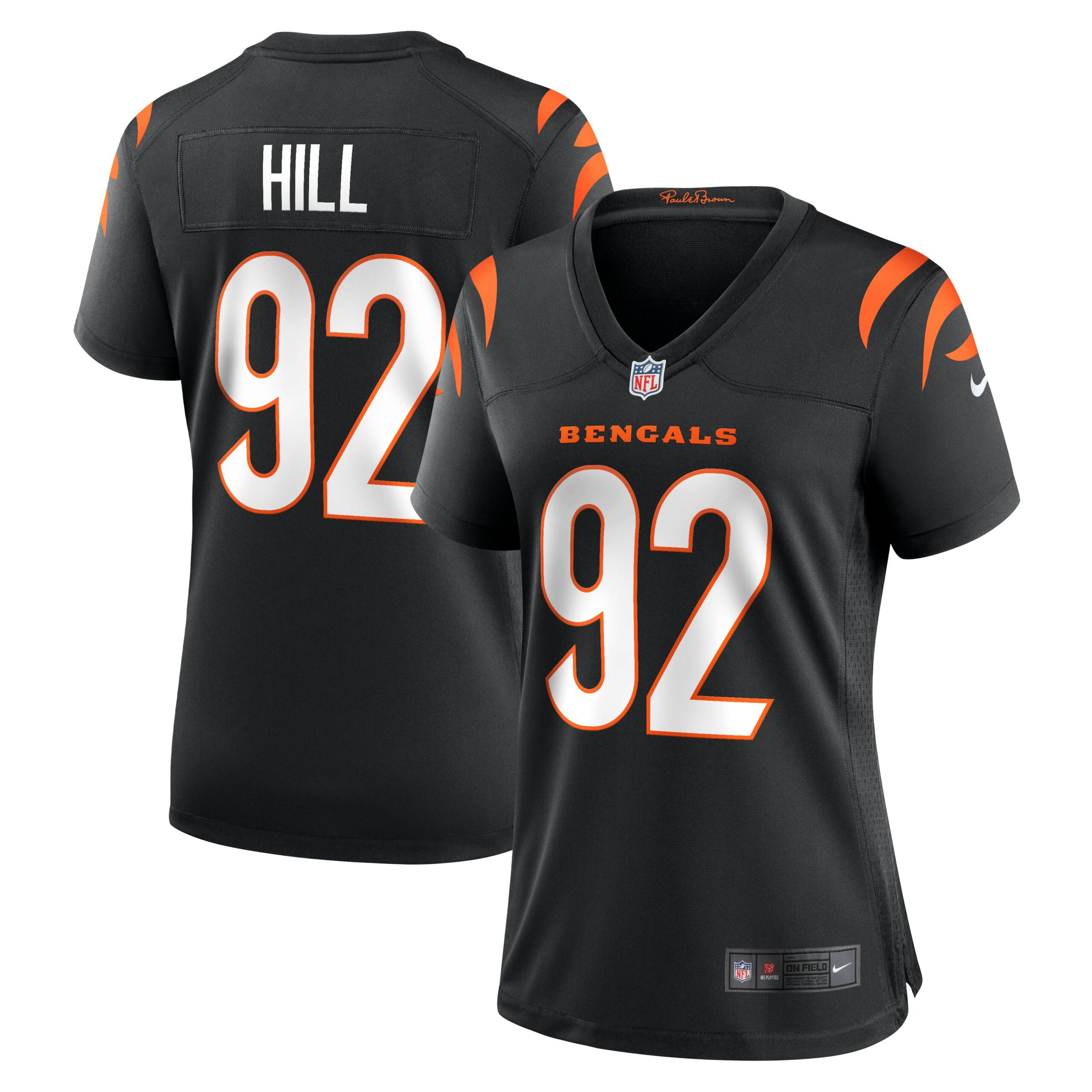 b.j. hill cincinnati bengals nike womens game jersey black 6739 phfcf scaled 1.jpg