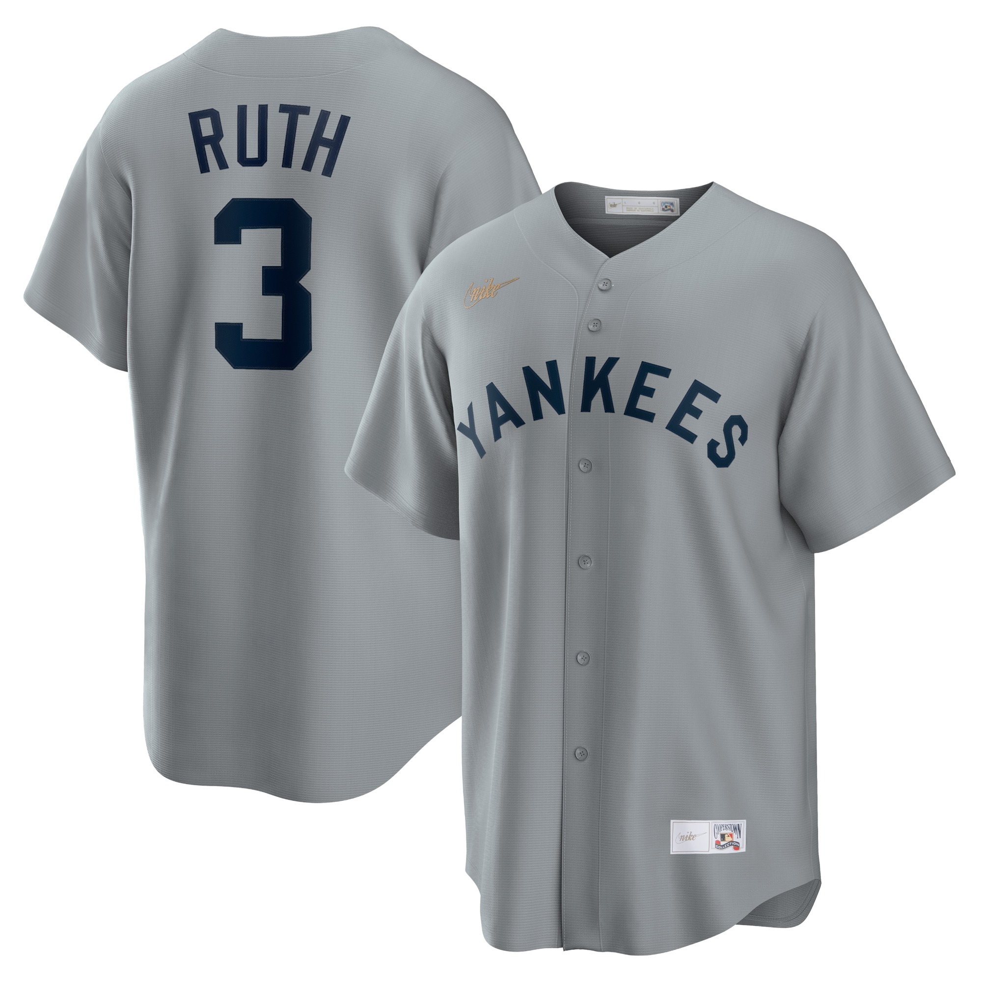 babe ruth new york yankees nike road cooperstown collection player jersey gray 1848 zoovr.jpg