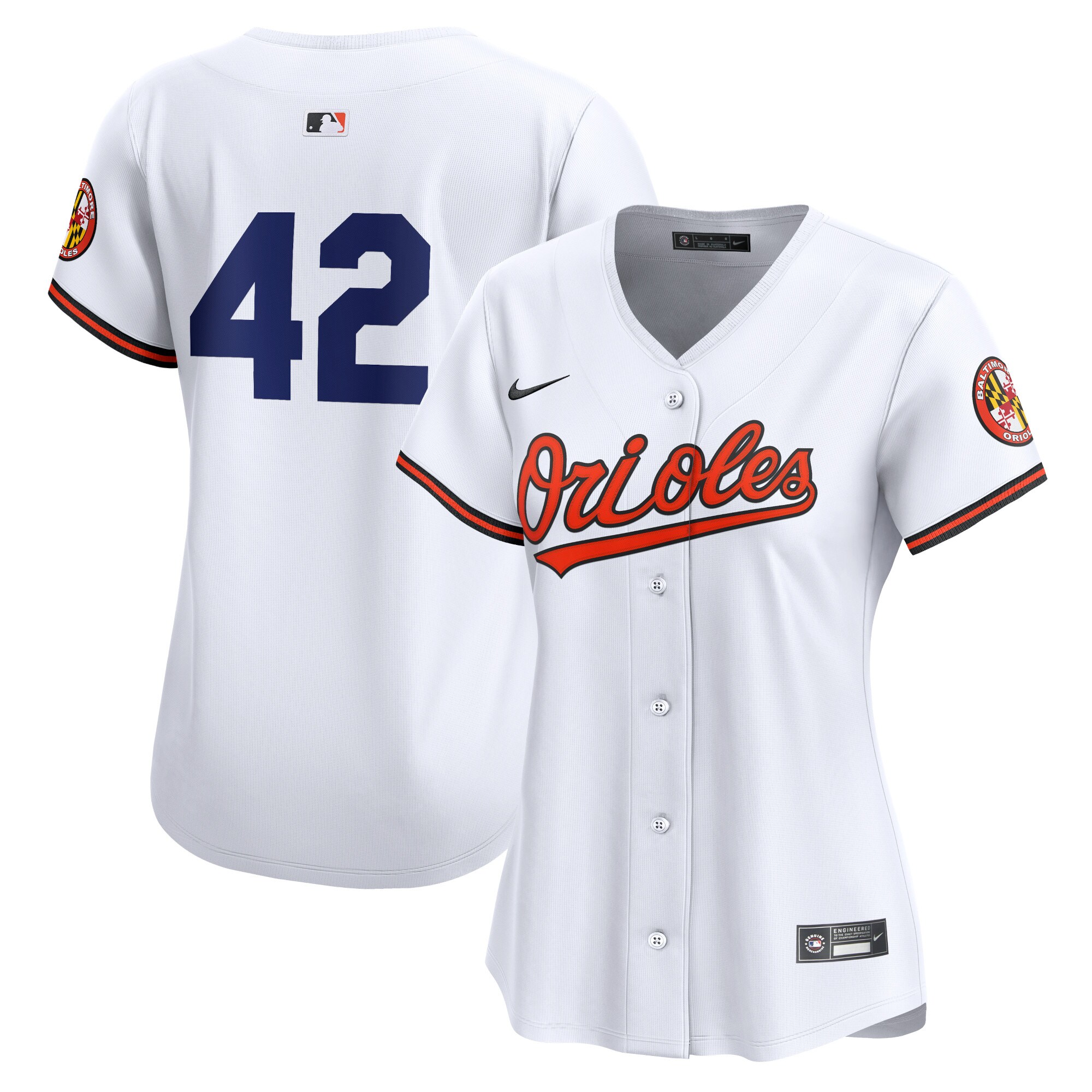 baltimore orioles nike womens 2024 jackie robinson day home limited jersey26nbspE28093 white 6521 4brd9.jpg