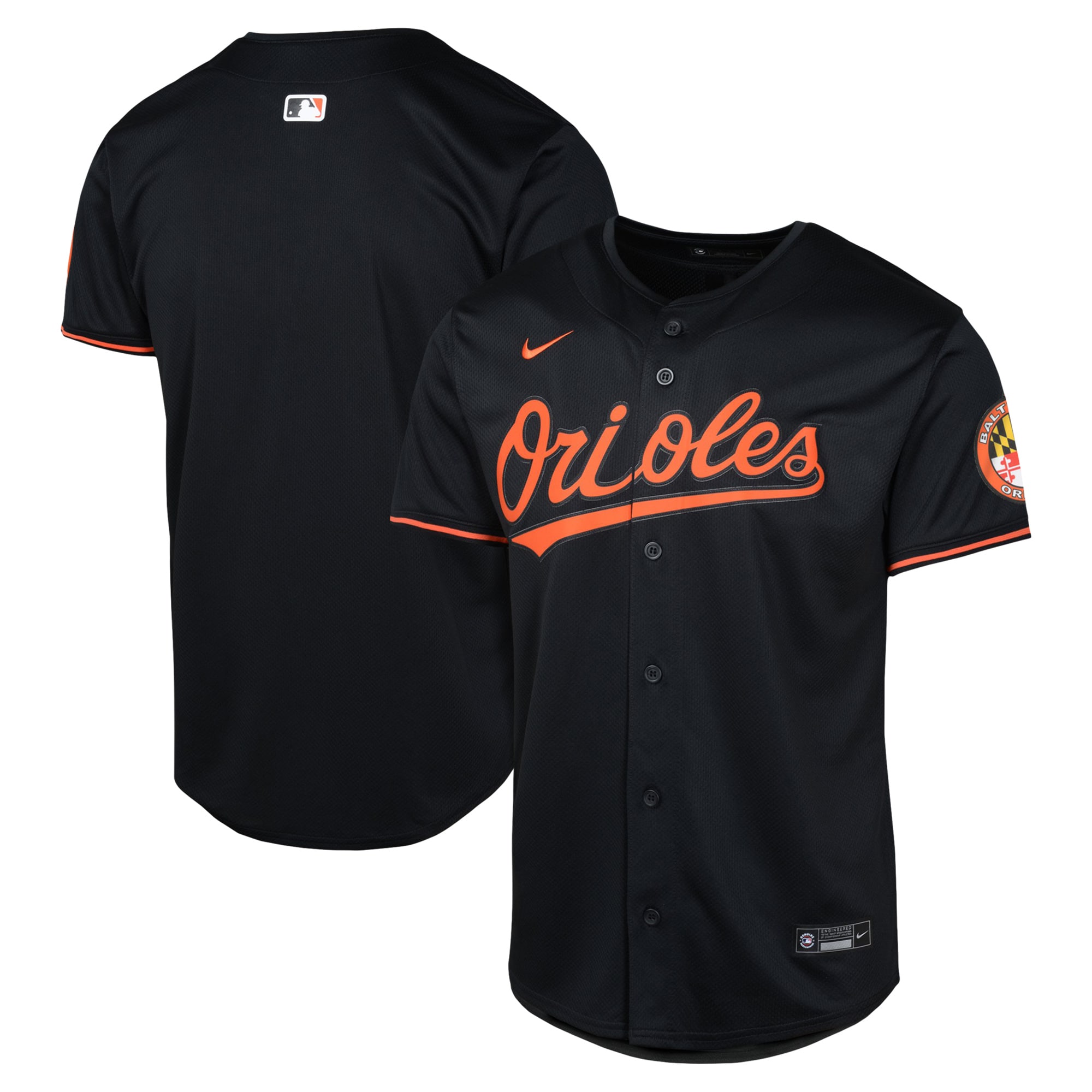 baltimore orioles nike youth alternate limited jersey black 2924 zgnvp.jpg
