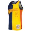 baron davis golden state warriors mitchell 26amp ness hardwood classics 200607 split swingman jersey navygold 9415 rgkkm.jpg