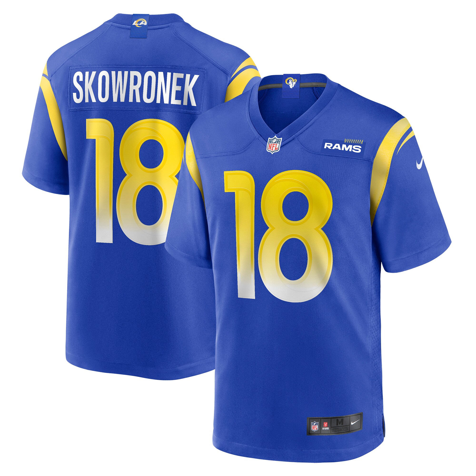 ben skowronek los angeles rams nike game jersey royal 9527 ugu2r.jpg
