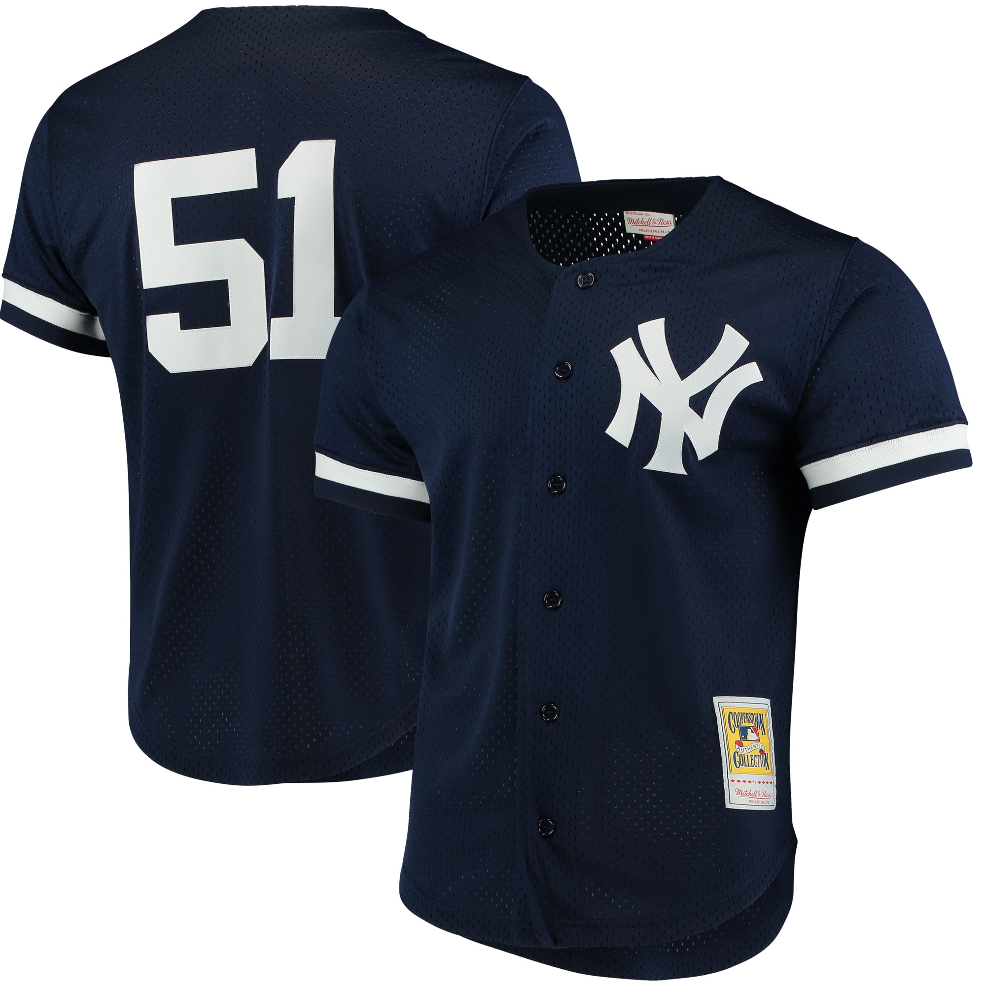 bernie williams new york yankees mitchell 26amp ness cooperstown collection mesh batting practice button up jersey navy 2658 e6xdd.jpg