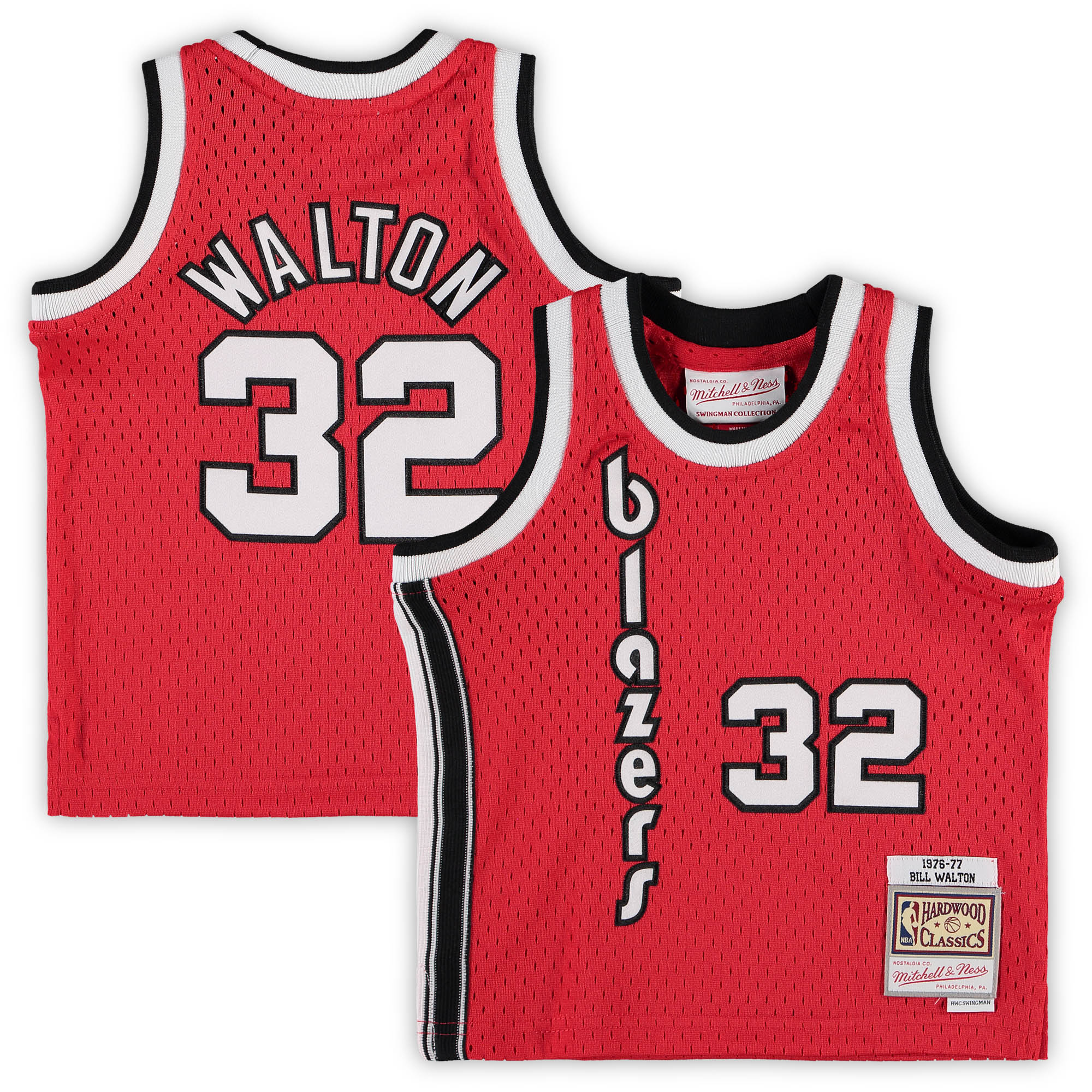 bill walton portland trail blazers mitchell 26amp ness infant 197677 hardwood classics retired player jersey red 7717 mrzgz.jpg