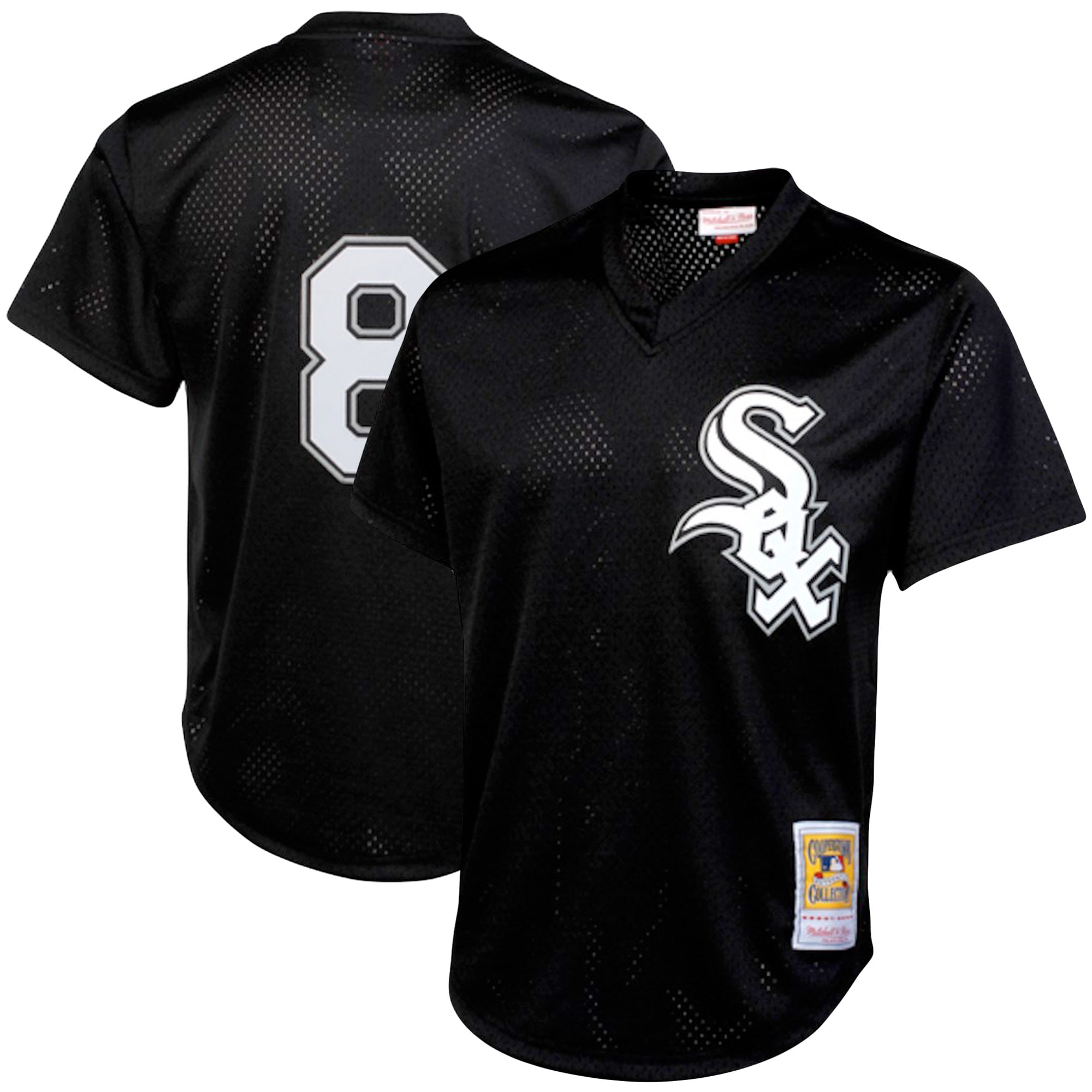 bo jackson chicago white sox mitchell 26amp ness cooperstown collection big 26amp tall mesh batting practice jersey black 7034 hcaw6.jpg