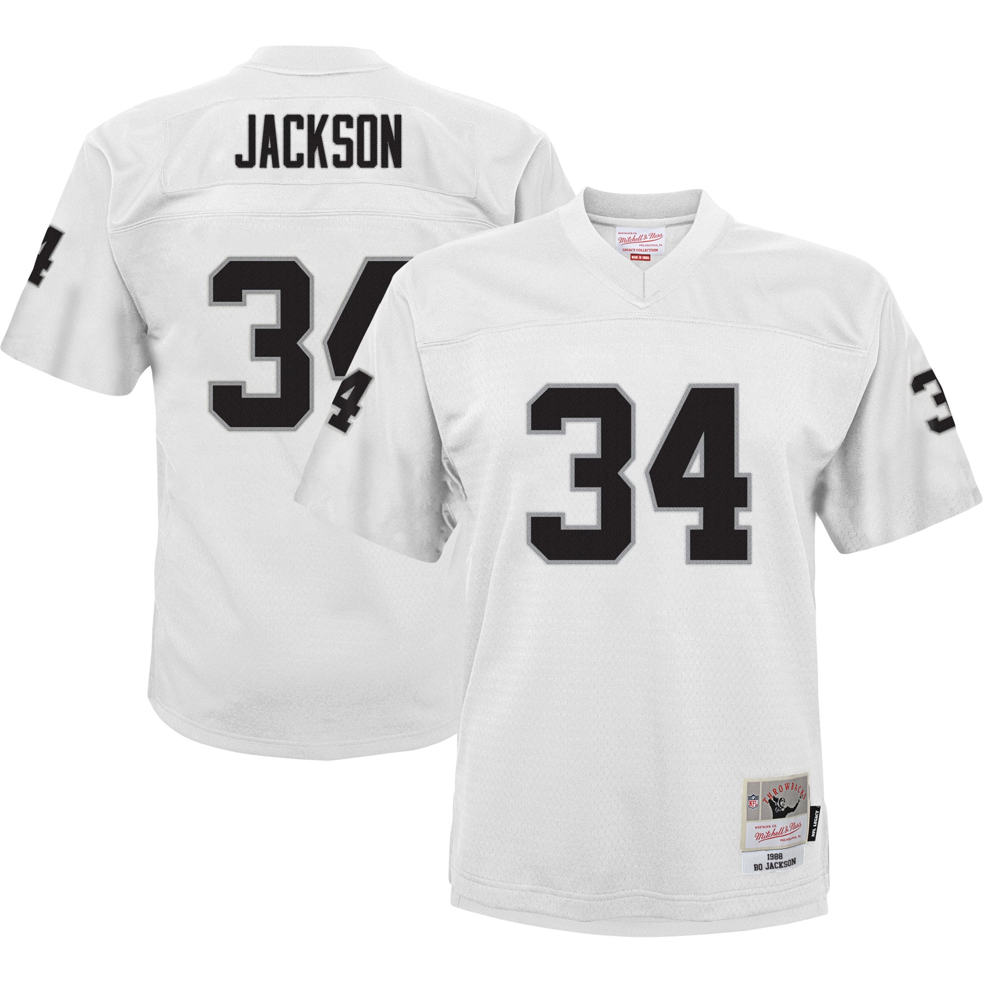 bo jackson las vegas raiders mitchell 26amp ness youth 1988 retired player legacy jersey white 6072 qlin0.jpg