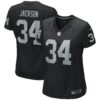 bo jackson las vegas raiders nike womens game retired player jersey black 1196 0w4l1.jpg