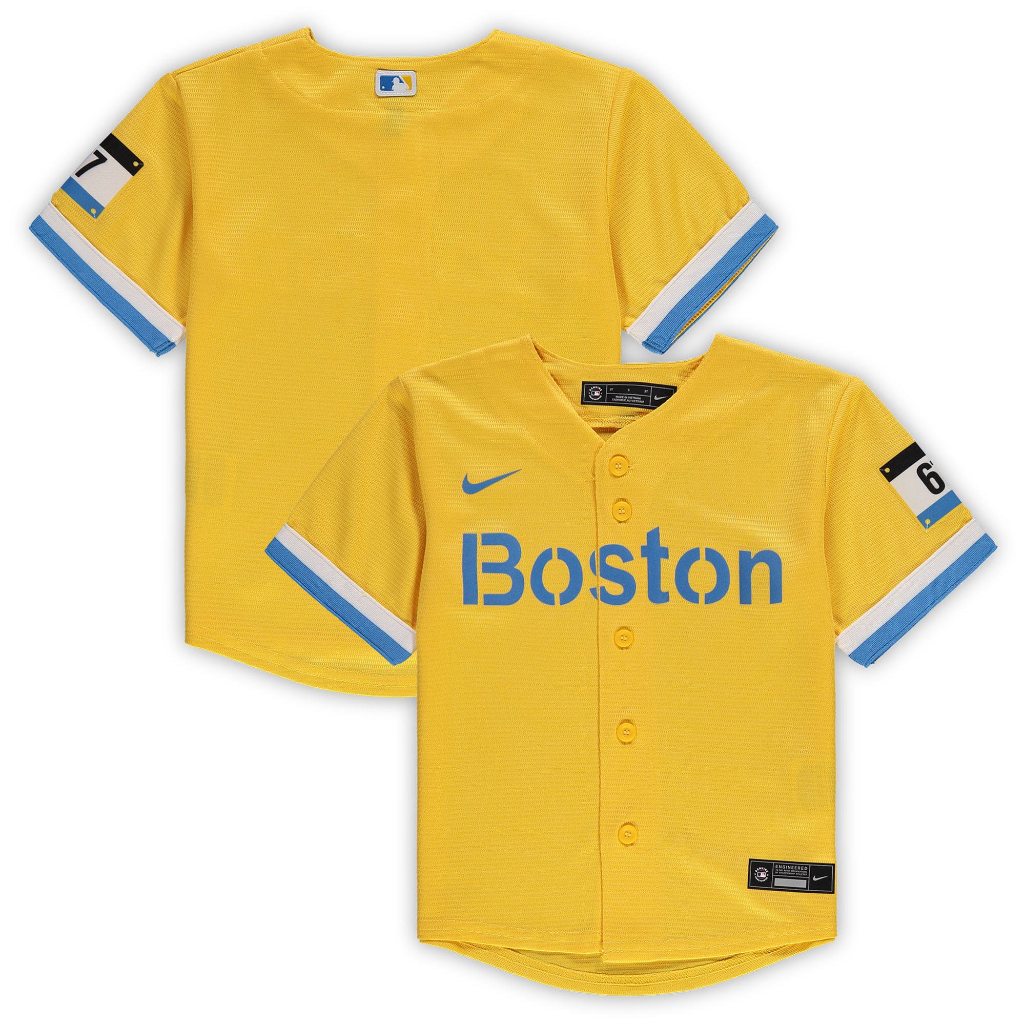 boston red sox nike toddler mlb city connect replica team jersey gold 6755 j97y0.jpg