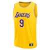 bronny james los angeles lakers fanatics 2024 nba draft fast break player jersey icon edition gold 6994 vyjno.jpg