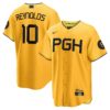 bryan reynolds pittsburgh pirates nike city connect replica player jersey gold 3211 va811.jpg