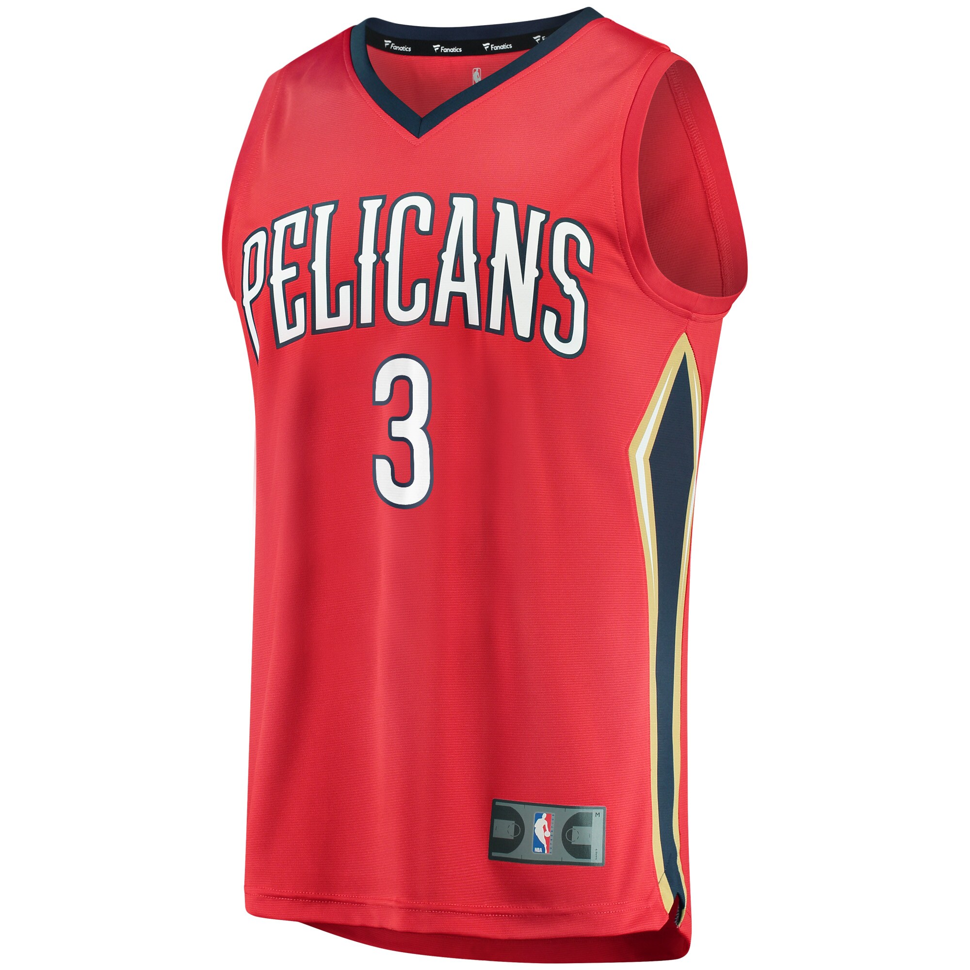 c.j. mccollum new orleans pelicans fanatics youth fast break replica player jersey red statement edition 7029 rmhir.jpg