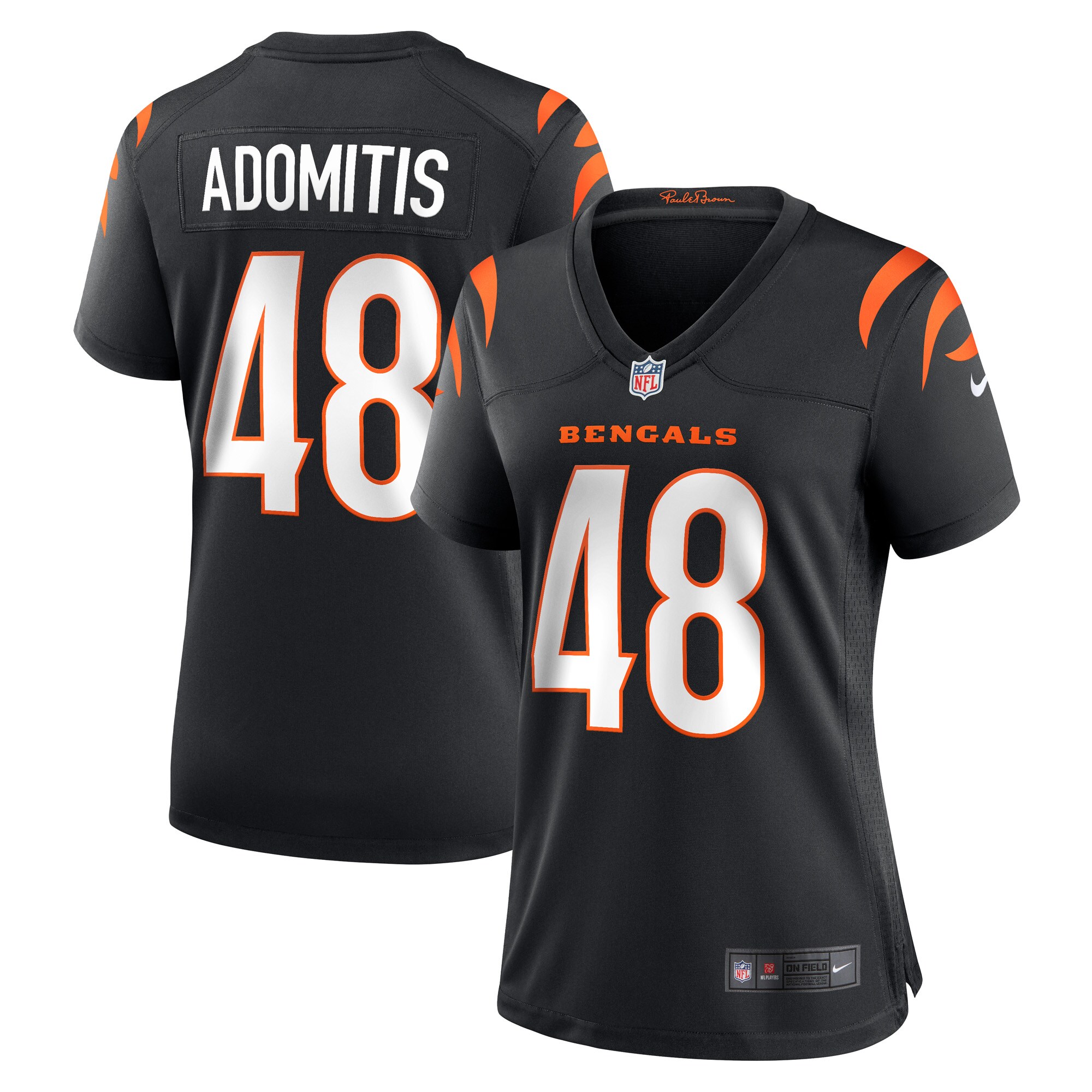 cal adomitis cincinnati bengals nike womens game player jersey black 5886 5qib0.jpg