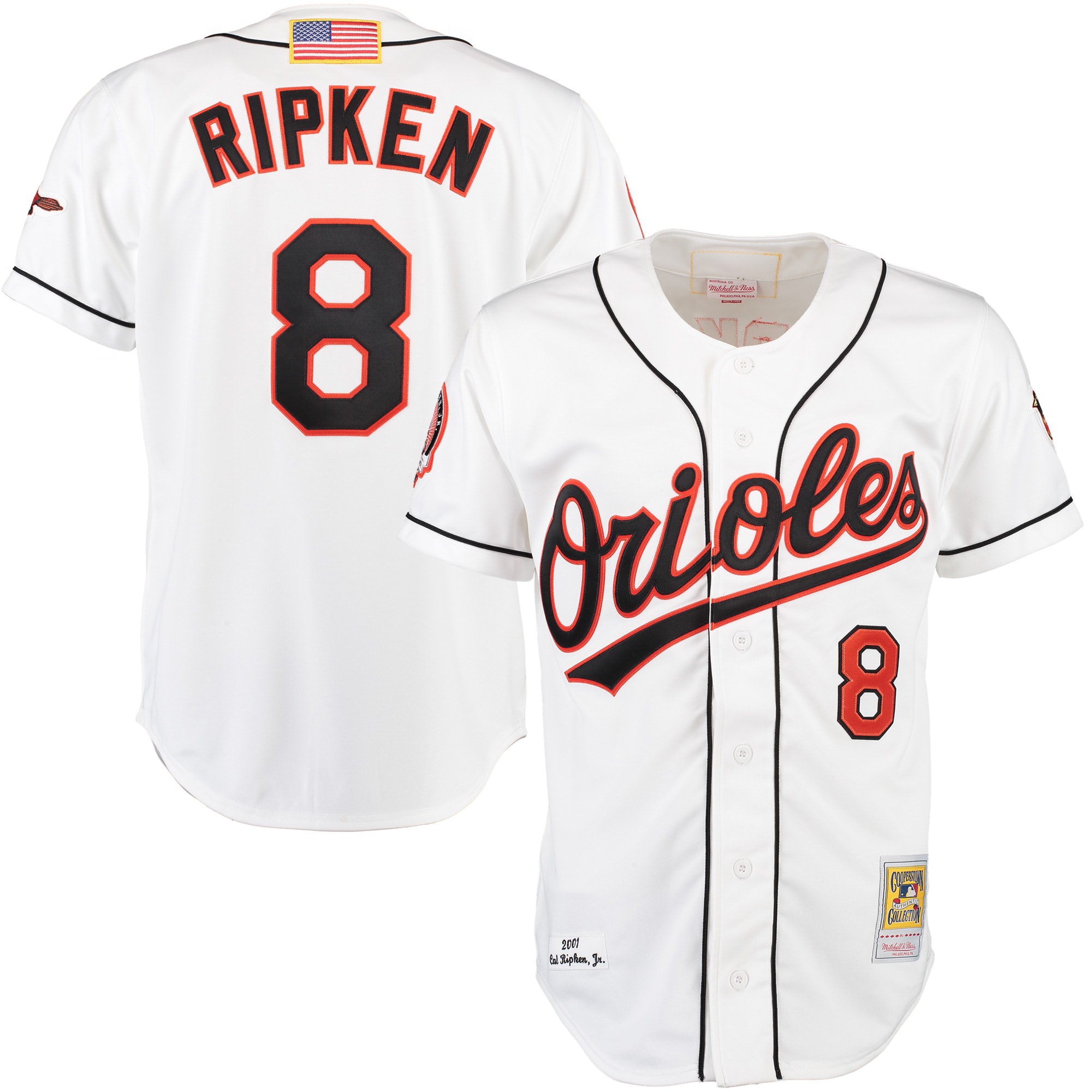 cal ripken baltimore orioles mitchell 26amp ness home authentic jersey white 3074 nnl9a.jpg