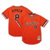 cal ripken jr. baltimore orioles mitchell 26amp ness 2001 cooperstown collection authentic throwback jersey orange 7453 ej7ac.jpg