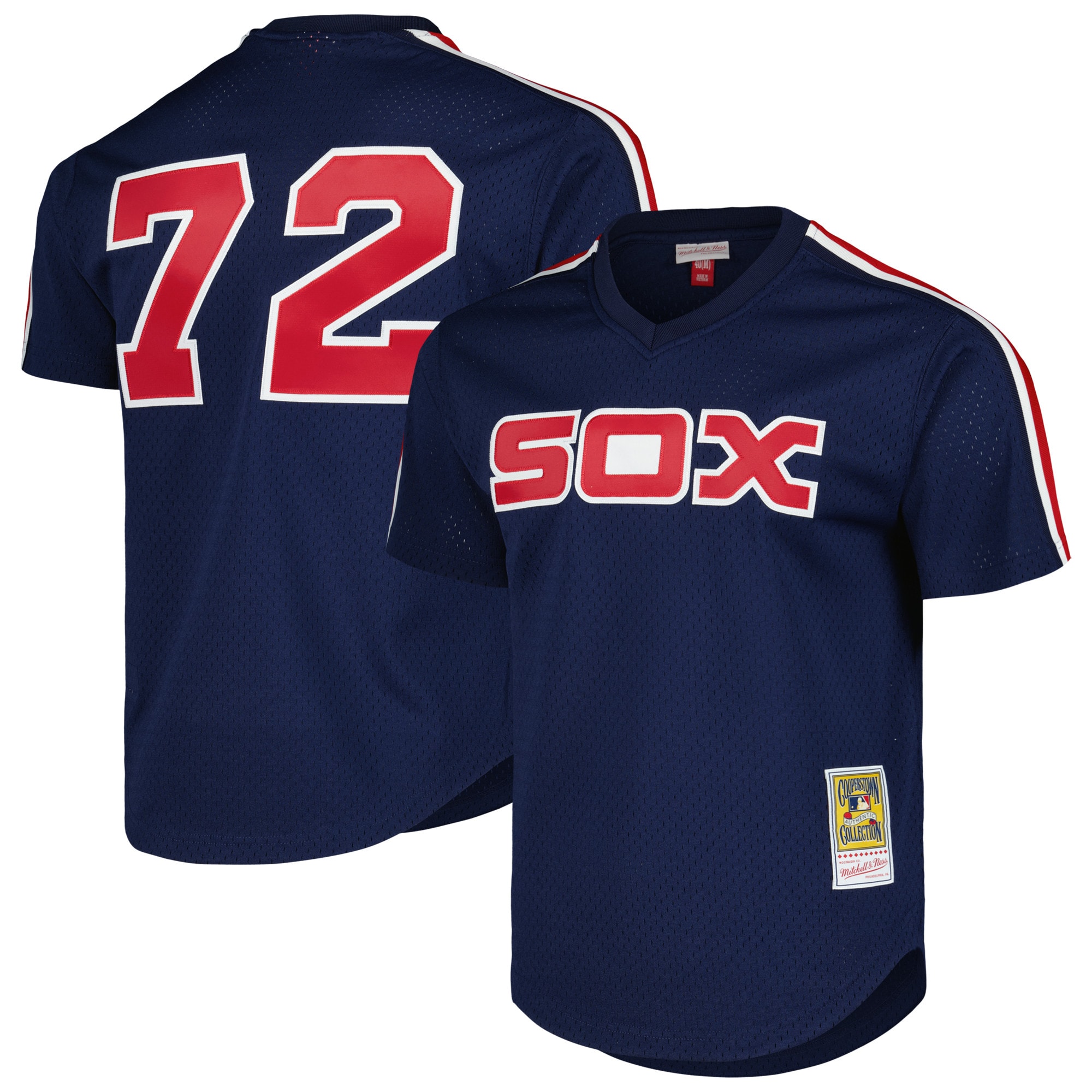 carlton fisk chicago white sox mitchell 26amp ness 1983 cooperstown collection mesh batting practice jersey navy 7224 boveo.jpg