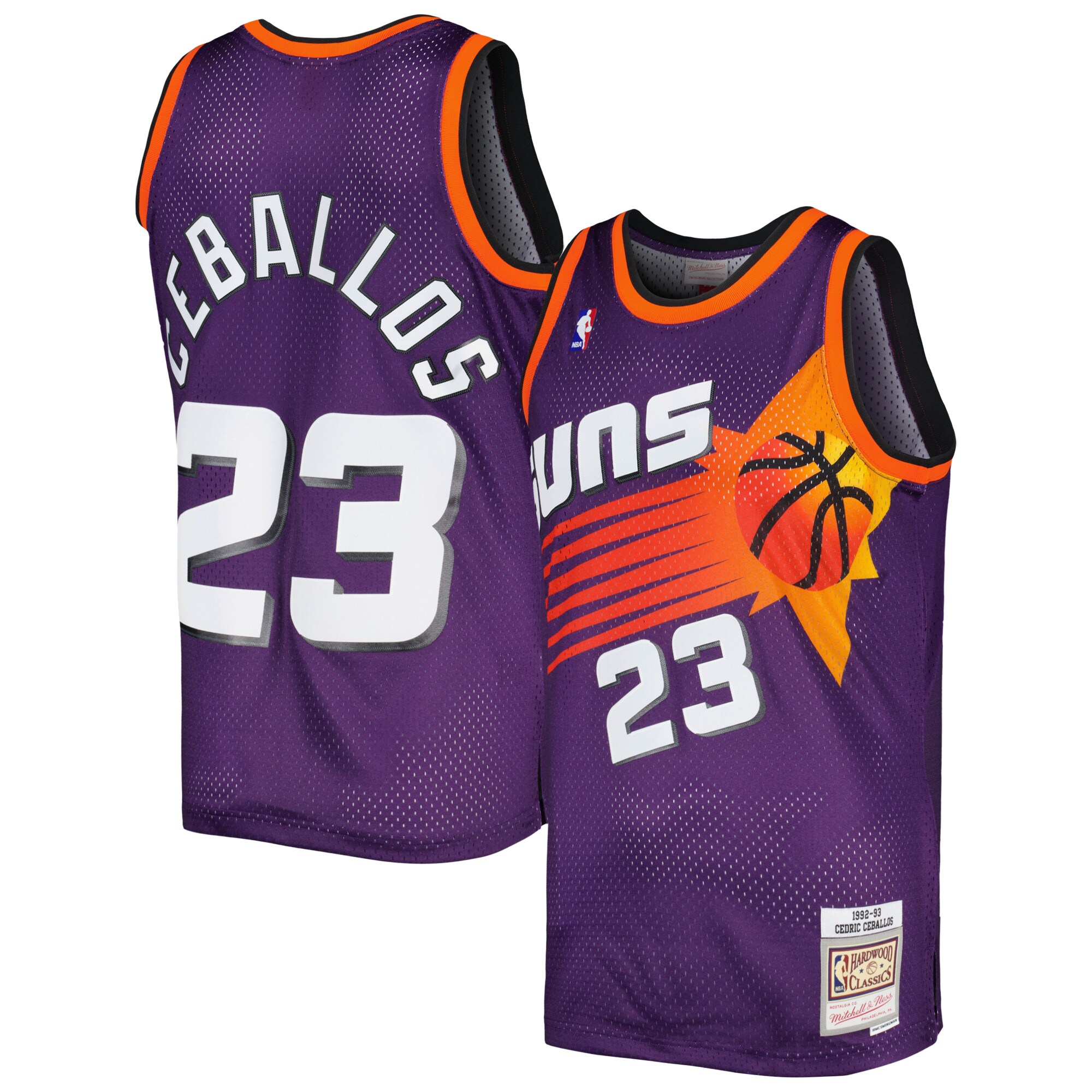 cedric ceballos phoenix suns mitchell 26amp ness 199293 hardwood classics swingman jersey purple 6673 ophfu.jpg
