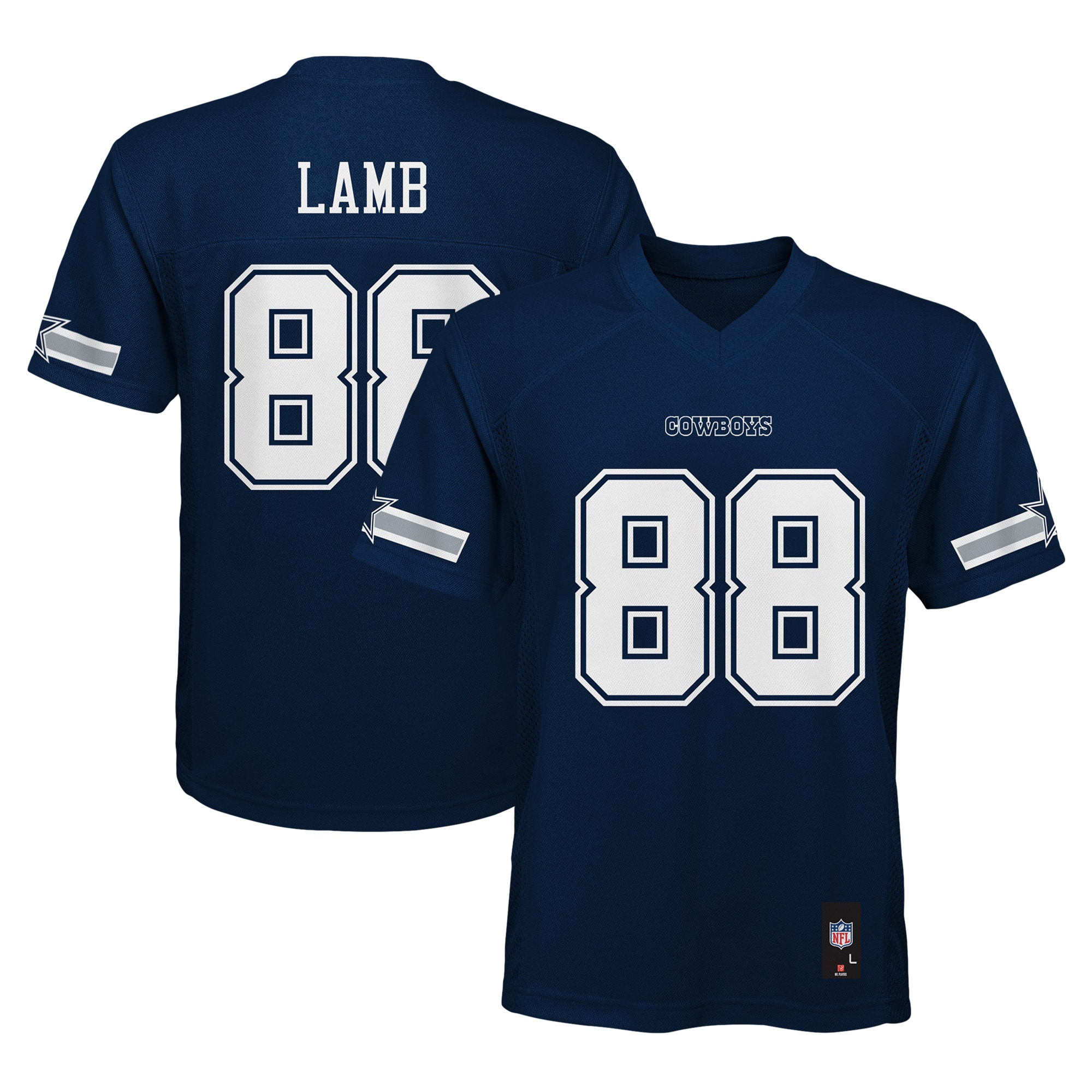 ceedee lamb dallas cowboys youth replica player jersey navy 6223 9qkzl.jpg