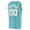 charlotte hornets fanatics fast break replica custom jersey icon edition teal 5250 dkwlq.jpg