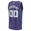 charlotte hornets fanatics youth fast break replica custom jersey statement edition purple 2322 xugzq.jpg