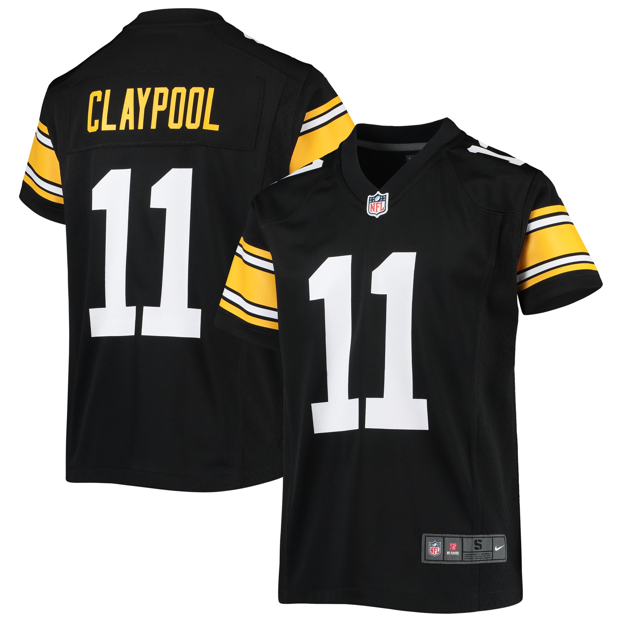 chase claypool pittsburgh steelers nike youth alternate game jersey black 7934 ym1kl.jpg