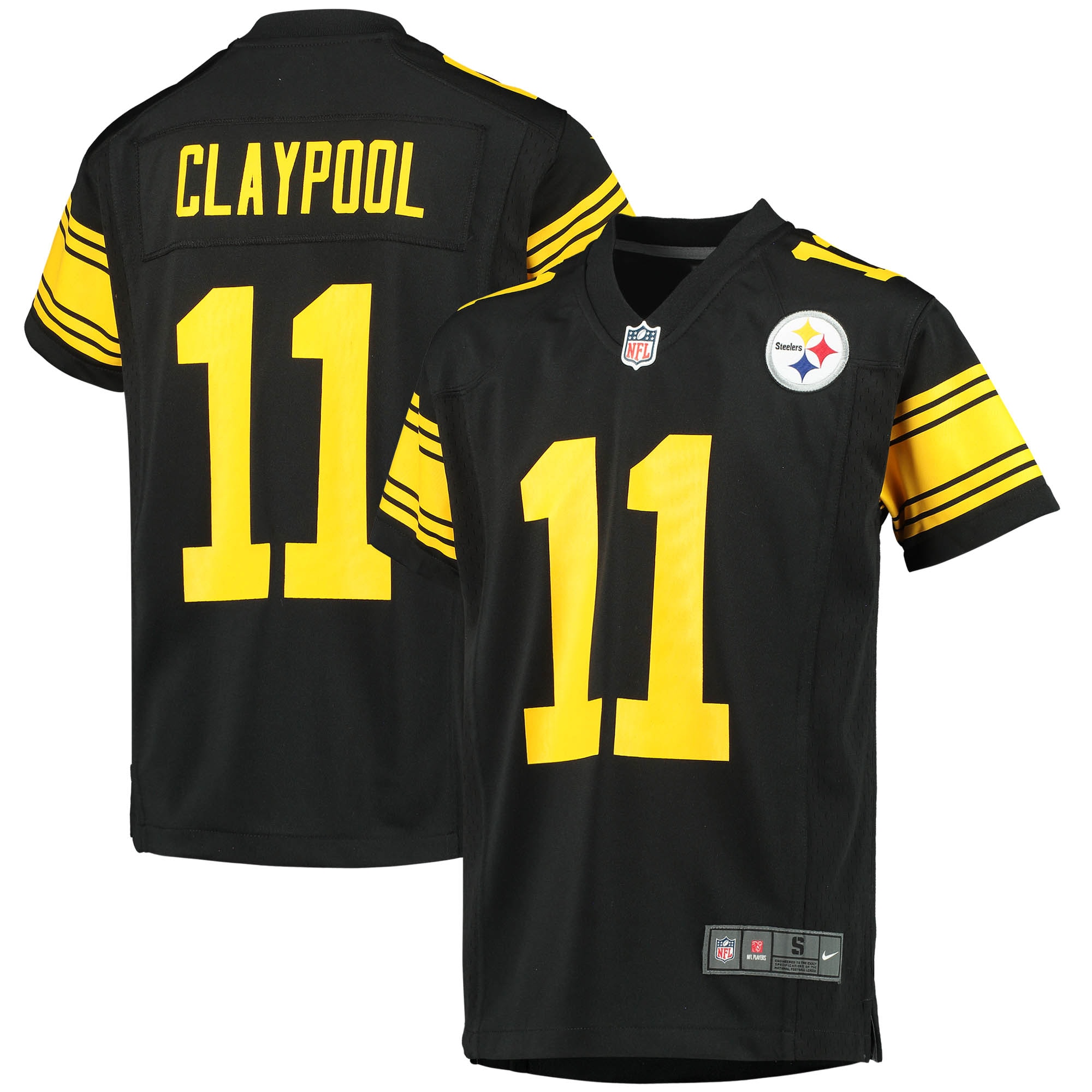 chase claypool pittsburgh steelers nike youth alternate player game jersey black 3731 k7clo.jpg
