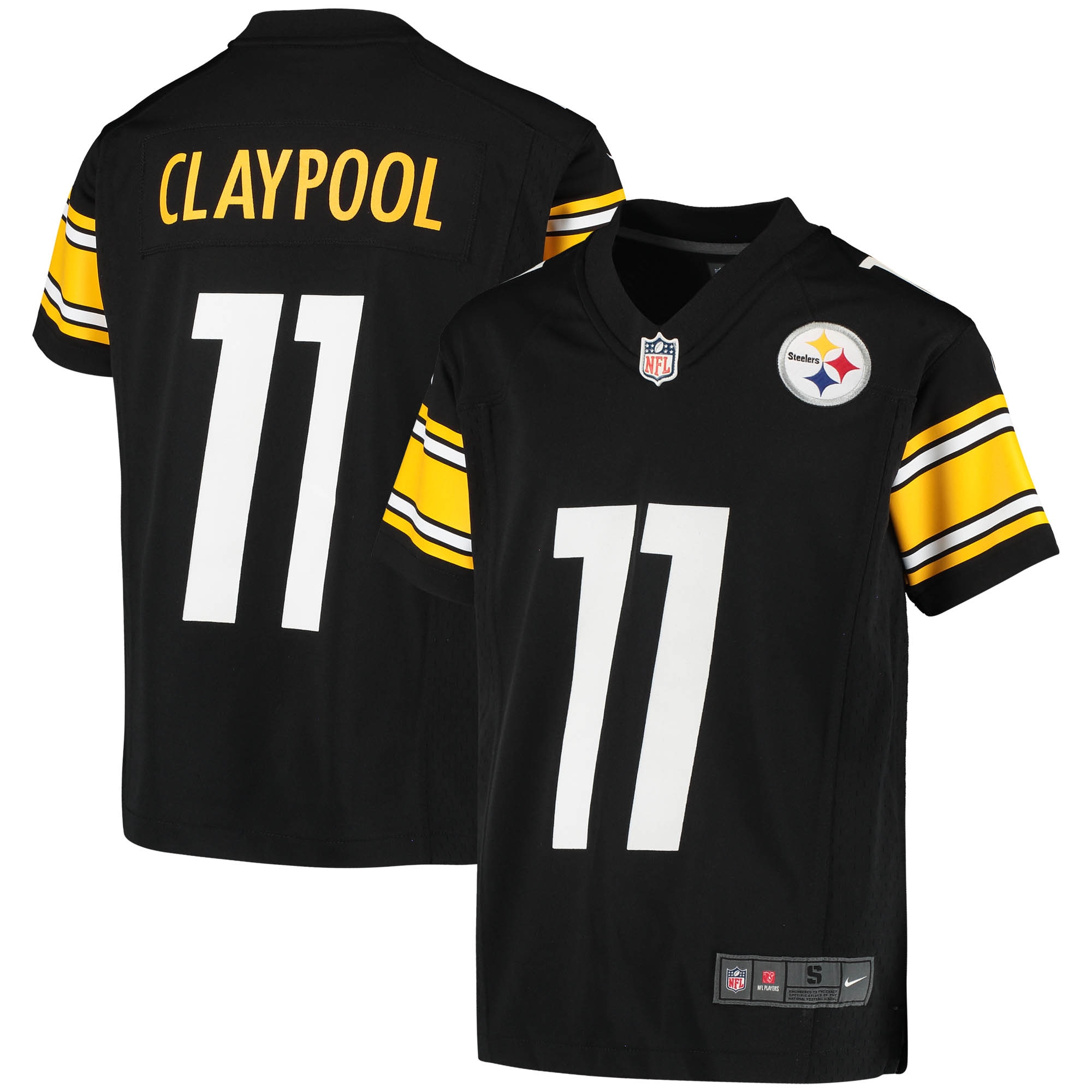 chase claypool pittsburgh steelers nike youth game jersey black 7160 ofdi5.jpg