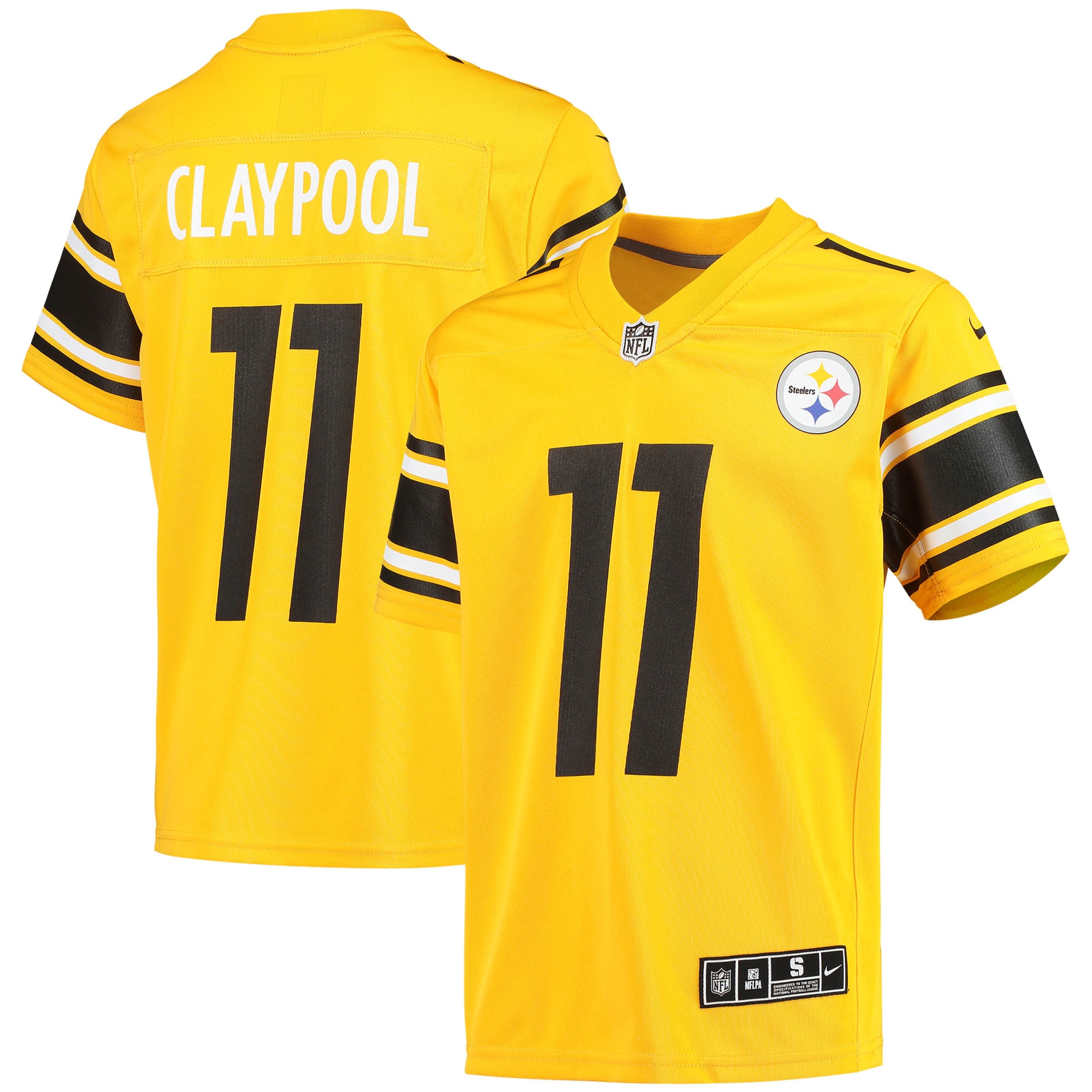 chase claypool pittsburgh steelers nike youth inverted team game jersey gold 2698 wzdpx.jpg