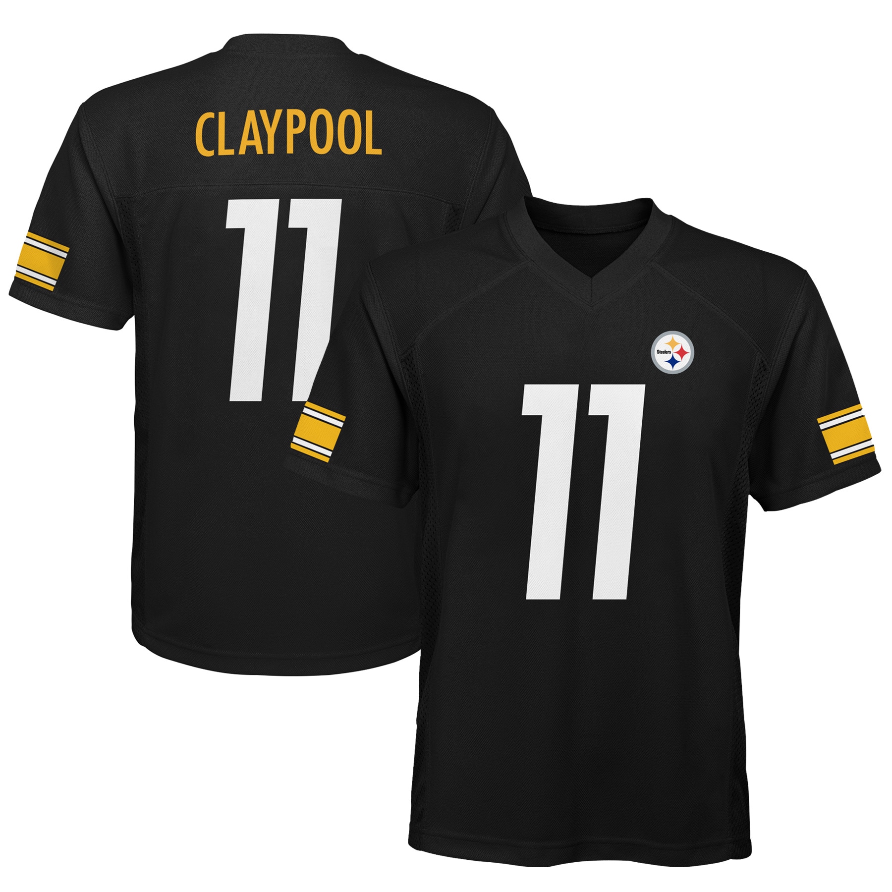 chase claypool pittsburgh steelers youth replica player jersey black 4258 6l8gt.jpg