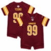 chase young washington commanders nike newborn 26amp infant game romper jersey burgundy 6530 rkcze.jpg