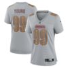 chase young washington commanders nike womens atmosphere fashion game jersey gray 8118 da4ql.jpg