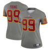 chase young washington football team nike womens inverted legend jersey gray 6177 vl5h3.jpg