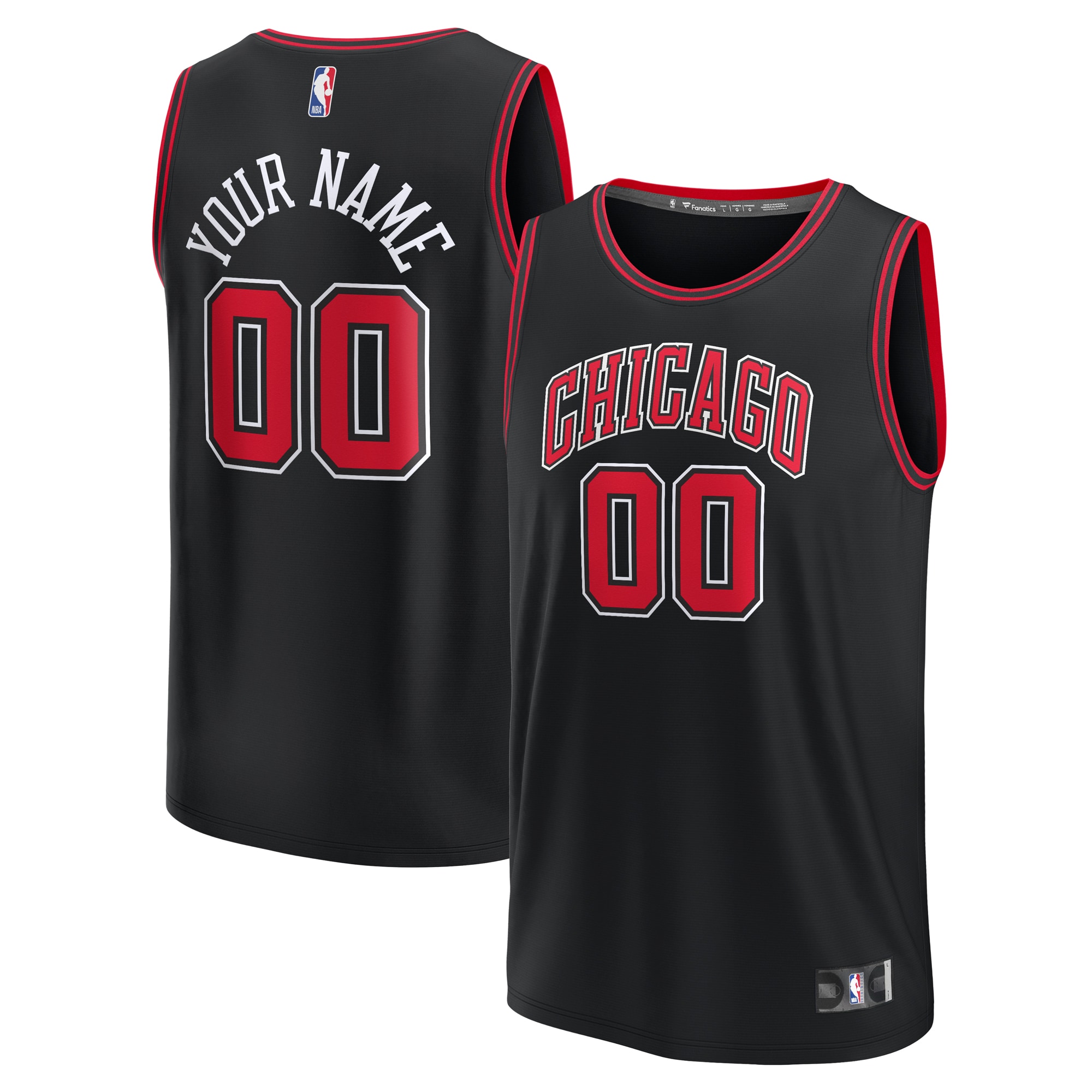 chicago bulls fanatics youth fast break replica custom jersey statement edition black 7681 ghzba.jpg