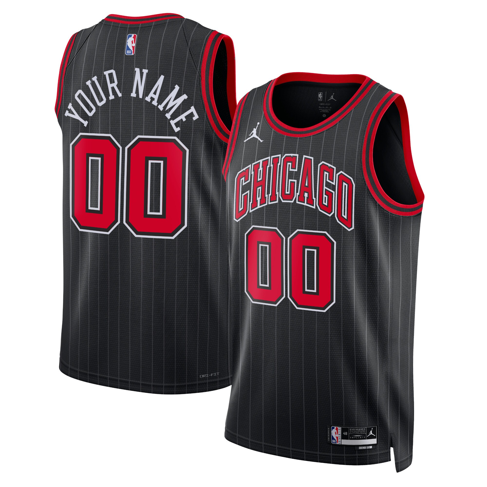 chicago bulls jordan brand unisex 202223 swingman custom jersey statement edition black 2516 ao0ql.jpg