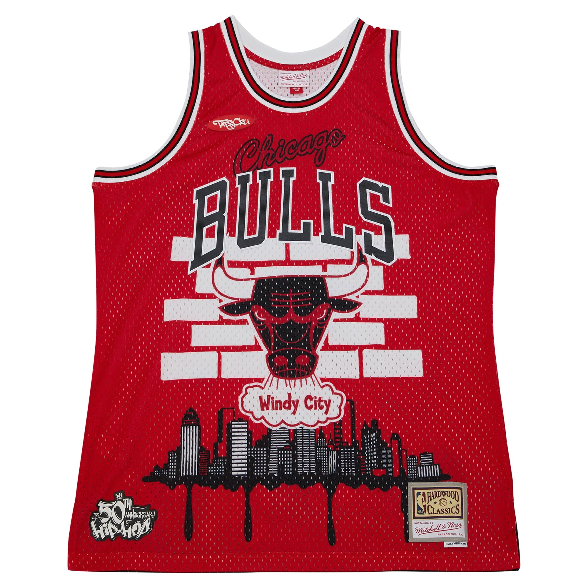 chicago bulls mitchell 26amp ness x tats cru hardwood classics fashion jersey red 8818 8y5vx.jpg