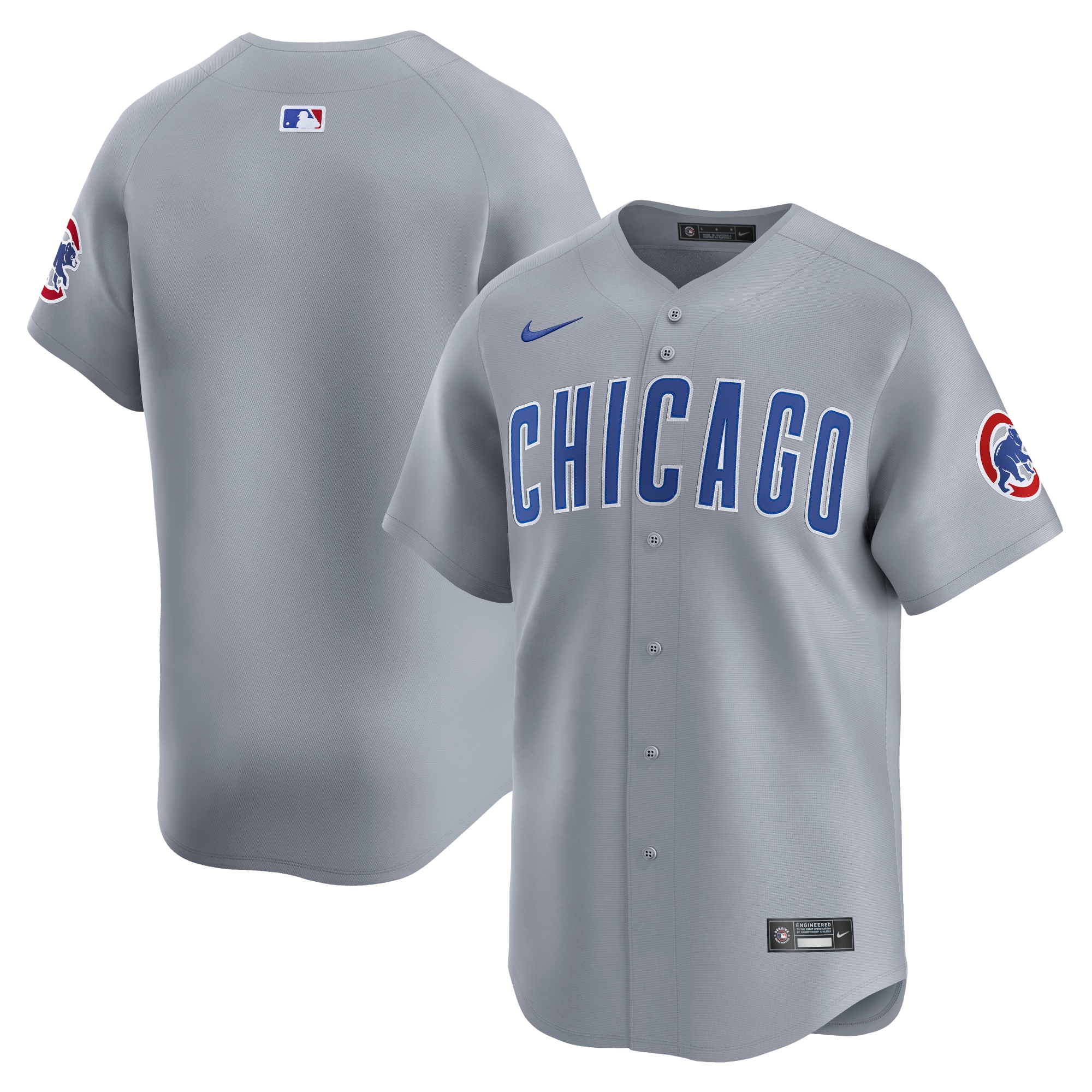 chicago cubs nike road limited jersey26nbspE28093 gray 3441 ezzll.jpg