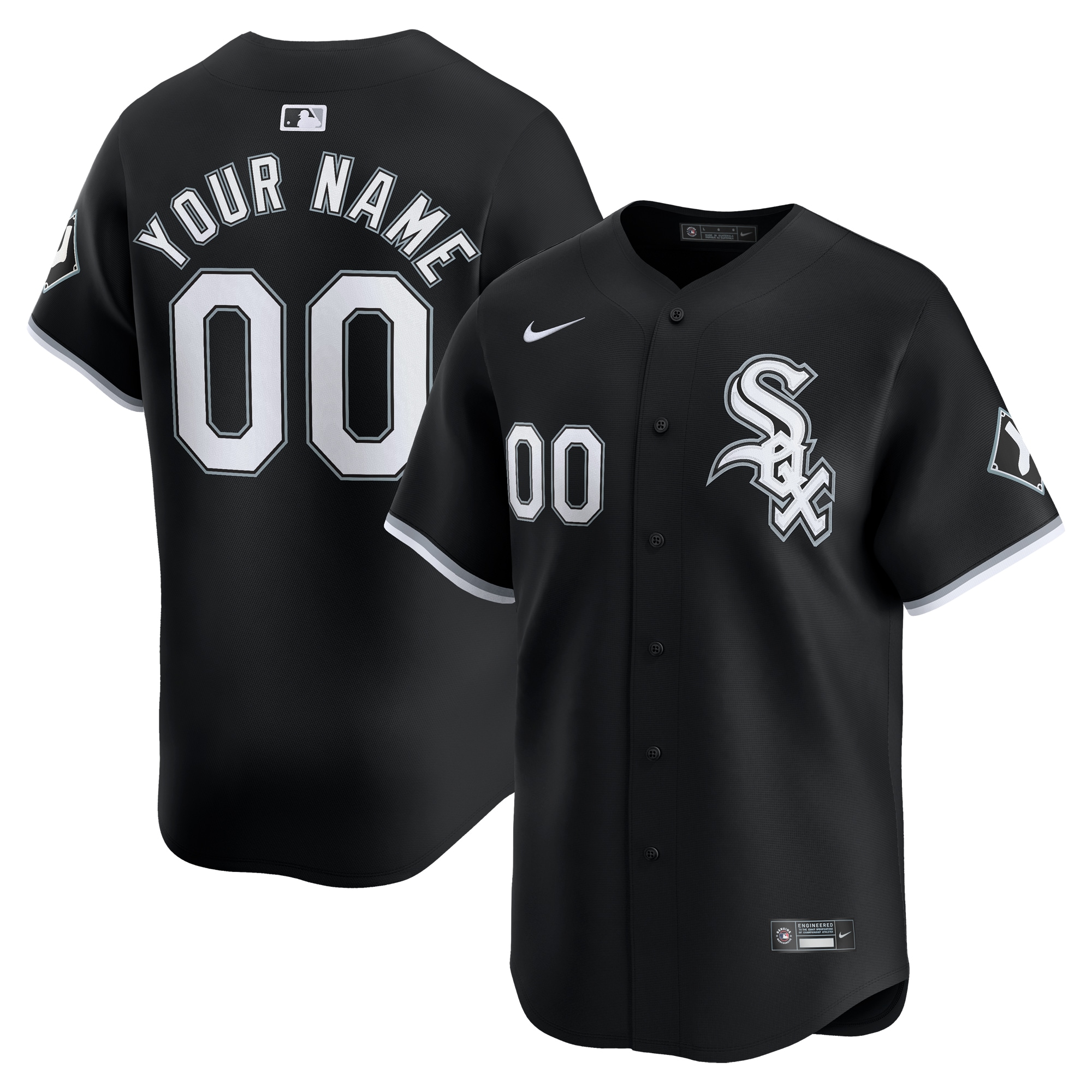 chicago white sox nike alternate limited custom jersey26nbspE28093 black 4351 3r97i.jpg