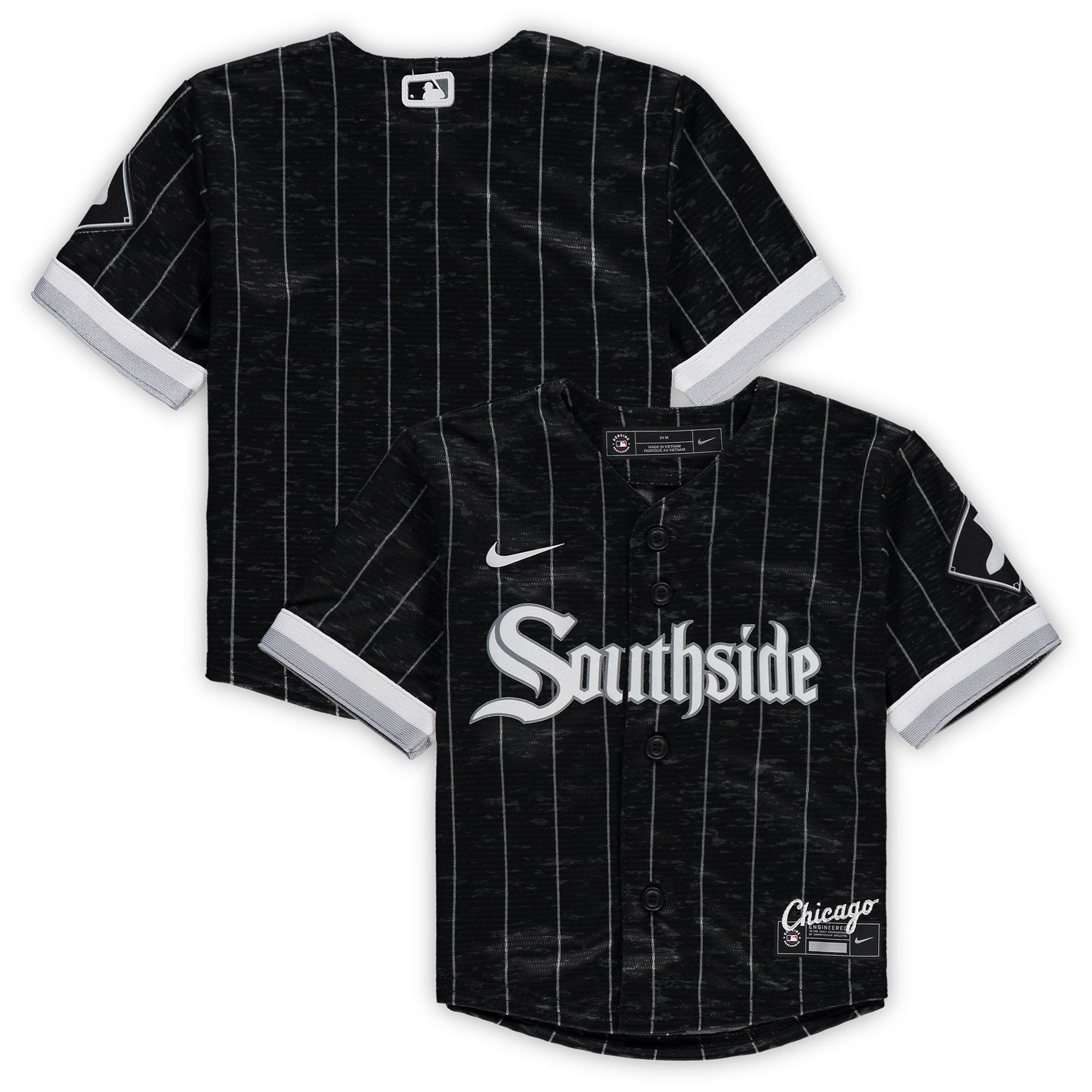chicago white sox nike infant mlb city connect replica jersey blackgray 4647 ea47b.jpg