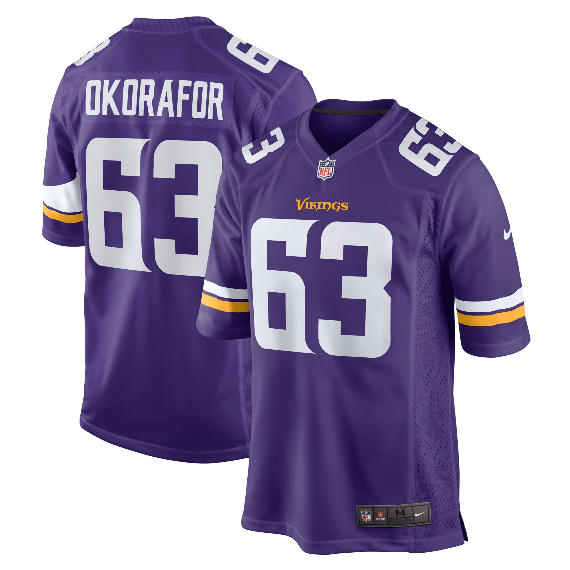 chim okorafor minnesota vikings nike team game jersey purple 6772 h4k2b.jpg