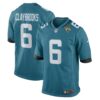 chris claybrooks jacksonville jaguars nike game player jersey teal 5289 yxnfw.jpg
